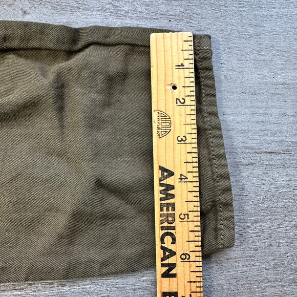 Veronica Beard Jay Ankle Carrot Pants in Army Green Small - Picture 13 of 14